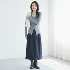 Iラインスリットロングスカート