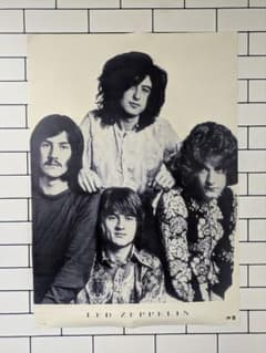 h*o様 LED ZEPPELIN モノクロポスターのサムネイル