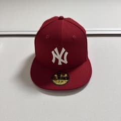 NEW ERA 59FIFTY ニューヨークヤンキース キャップ レッドのサムネイル