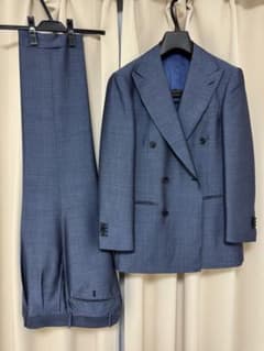 [極美品] RING JACKET MEISTER ダブルスーツ44 DOUBLE BREASTED CASHMERE MINK JACKET | RING JACKET（リング