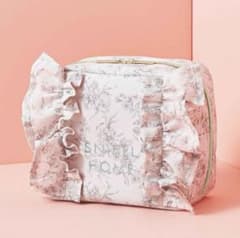 sweet 9月号　付録　SNIDEL HOME 大容量フリルポーチのサムネイル