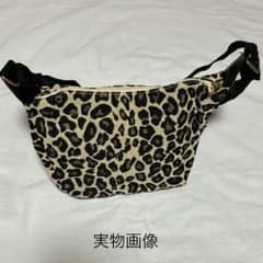 Y2K レオパード柄 ショルダー バッグ ヒョウ柄 ボディバッグ 斜め掛け 韓国