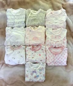 【ベビー服】50-70㎝_ツーウェイオール_10枚セットのサムネイル
