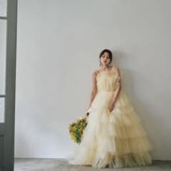 DRESS PRODUCTION リボンショルダー フリルドレス（N02） S - メルカリ