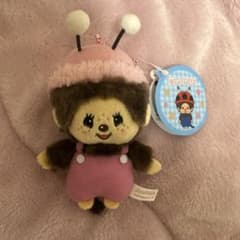 モンチッチ 虫さんマスコット ちょうちょ ピンク