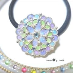 よしぞー様 鳩 レジンヘアゴム 羽ばたくハトさん 土鳩 | Shop at