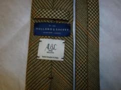 シュン様専用　AD&C　ウールネクタイ　HOLLAND&SHERRYのサムネイル