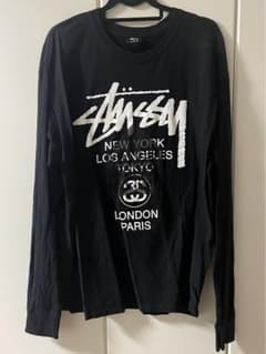 STUSSY×DSM コラボワールドツアーロングTシャツXL - メルカリ