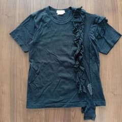 COMME des GARCONS フリル メッシュ Tシャツ アシンメトリー - メルカリ
