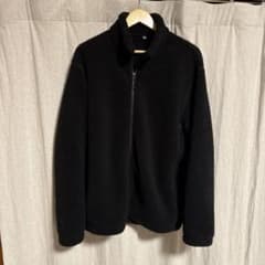 UNIQLO フリースジャケット ブラック XLサイズのサムネイル