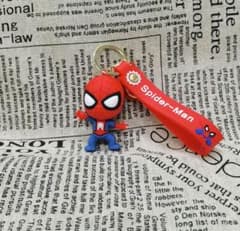 バッグチャーム #雑貨 ストラップ付きキーホルダー スパイダーマンのサムネイル