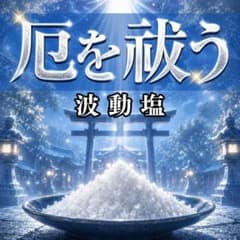 厄払い 厄除け 浄化 開運 悪運 災難除け 龍神 波動塩のサムネイル