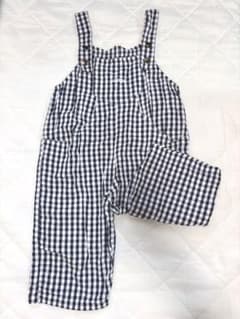 子ども服 ベビー服 SUKOU サロペット ギンガムチェック 5Yのサムネイル