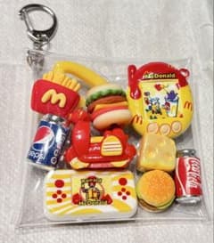 マクドナルド ミニチュアフードセット　ガチャ詰めポーチのサムネイル