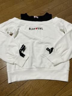 ALGYのオフショルダートレーナー150センチのサムネイル