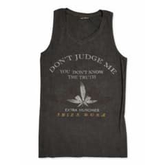 トップス 14th addiction DON'T JUDGE ME TANK TOP 14th addiction DON'T JUDGE ME TANK TOP - メルカリ
