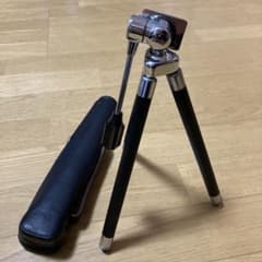 Tommy tripod with case, Showa retro
