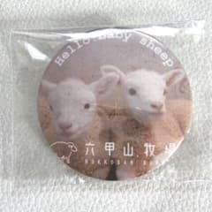 六甲山牧場 子ヒツジ 缶バッジのサムネイル