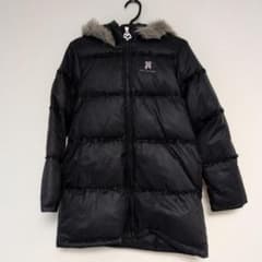 pom ponette 濃紺ダウンコート 140サイズのサムネイル