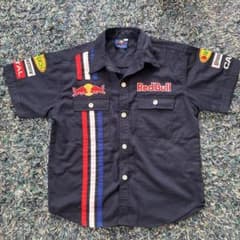 F1 RedBul Sauber PETRONAS ワークシャツ 半袖 XL Red Bull Sauber Petronas 半袖シャツ ジュニアXXL - メルカリ
