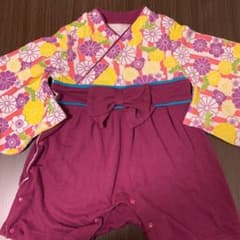 袴ロンパース 女の子 90cm 初節句のサムネイル