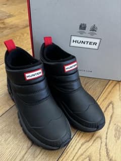 HUNTER 防水ブーツ ブラック UK5 EU38 US7のサムネイル