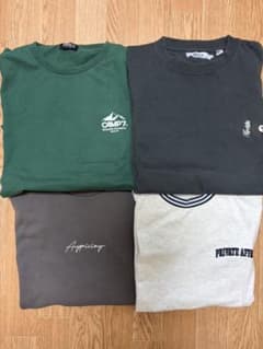 メンズ 半袖Tシャツ 4枚セット まとめ売りのサムネイル