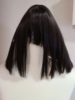 ウィッグ ボブ フルウィッグ ストレート 黒のサムネイル