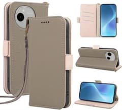 AQUOS sense10 ケース 手帳型 ストラップ保護フィルム付き！のサムネイル