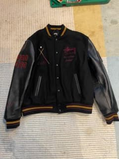 ジャケット・アウター stussy 40th anniversary varsity jacket s STUSSY - stussy 40th anniversary varsity jacketの通販 by KJ