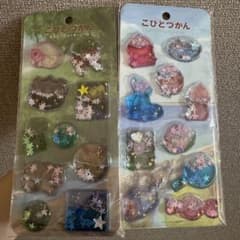 こびとづかん キラリンウォーターシール 2枚セットのサムネイル