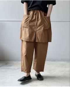 homspun ミニスカート付きパンツ homspun ミニスカート付きパンツ - メルカリ