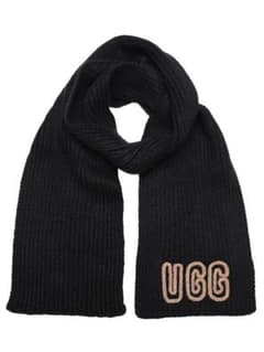UGG ブラック ニットマフラーのサムネイル