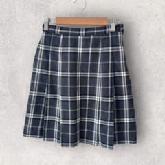 CARTON TELACE 160 チェック柄プリーツスカート 制服