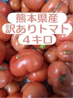 熊本県産 訳ありトマト　4キロのサムネイル