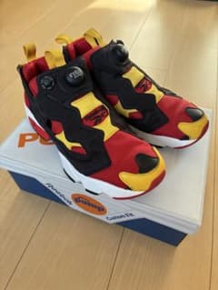 Reebok InstaPump Fury レッド イエロー 香港返還カラー - メルカリ