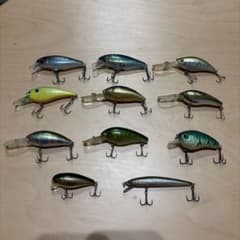 バス釣り引退 ククランクベイト　ミノー　シャッド　バスルアーセット　バス釣りのサムネイル