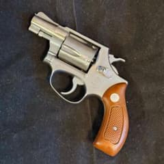 コクサイ S&W M60 モデルガン シルバーメッキモデル ジャンク