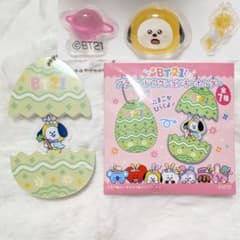 BT21　CHIMMY　4点セット　キーホルダー＋シール3種のサムネイル