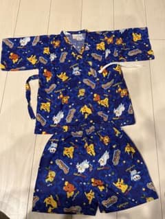 ポケモン 甚平 120 キャプテンピカチュウ 夏祭りのサムネイル