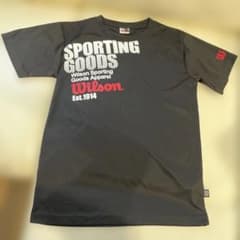 Wilson Tシャツ ブラック スポーツウェア 160のサムネイル
