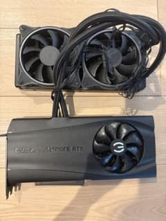 【希少・水冷】EVGA GeForce RTX 3090 HYBRID 24GBのサムネイル