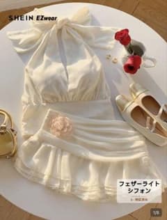 SHEIN シフォン セパレート水着のサムネイル