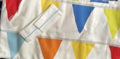 IKEA ガーラント柄　ポールカーテン一枚のみのサムネイル