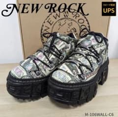 NEW ROCK M-106WALL-C6 厚底スニーカー - メルカリ