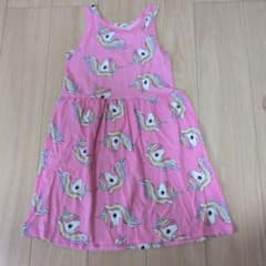 【新品未使用】H&M ユニコーン ワンピースのサムネイル