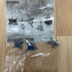雨の海を踊る　めじるしアクセサリー　エイ　エンゼルフィッシュ　3点セットのサムネイル