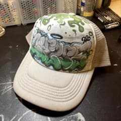一点物　ハンドペイント　メッシュキャップのサムネイル