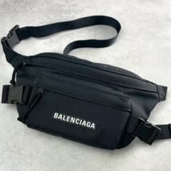 【極美品 現行】バレンシアガ SKI ベルトパック 撥水加工 リサイクルナイロン 極美品 現行】バレンシアガ SKI ベルトパック 撥水加工 リサイクル