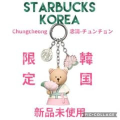 スタバ 韓国 限定 レア ベア キーホルダー 忠清 チョンチュンのサムネイル